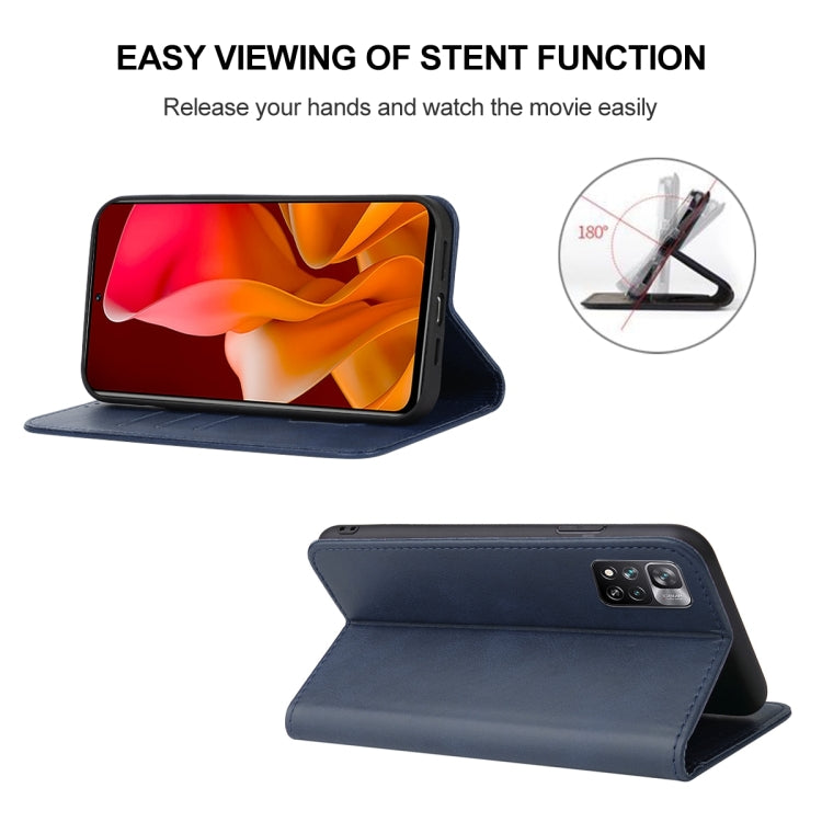 For Xiaomi Mi 11i / Poco F3 / Redmi K40 Magnetic Closure Leather Phone Case