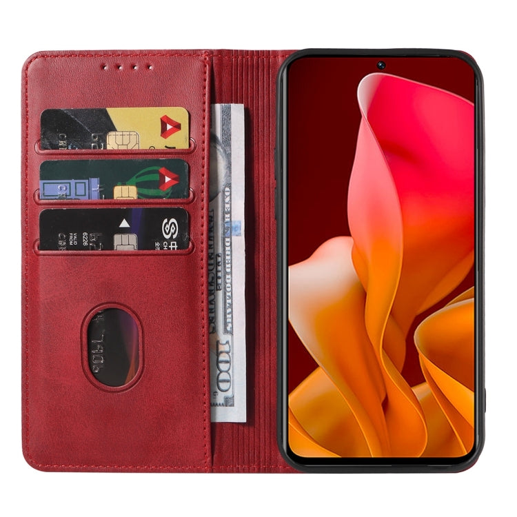For Xiaomi Mi 11i / Poco F3 / Redmi K40 Magnetic Closure Leather Phone Case
