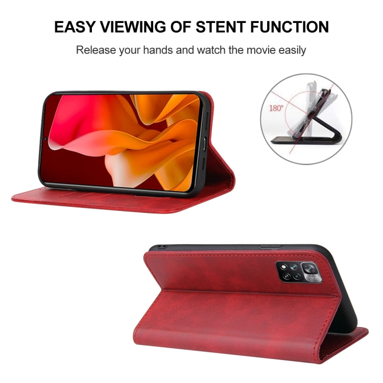 For Xiaomi Mi 11i / Poco F3 / Redmi K40 Magnetic Closure Leather Phone Case