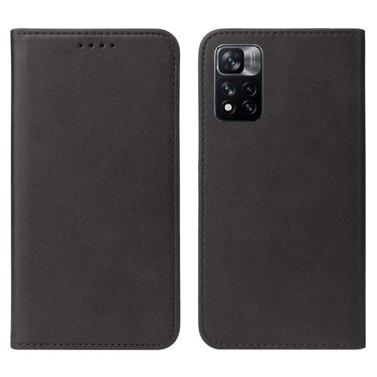 For Xiaomi Mi 11i HyperCharge Magnetic Closure Leather Phone Case