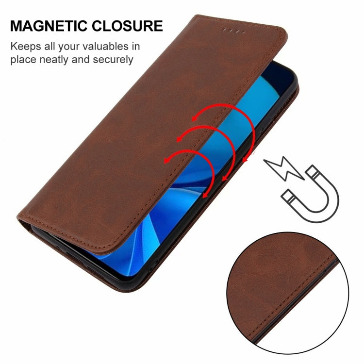 For Xiaomi Mi 11i HyperCharge Magnetic Closure Leather Phone Case