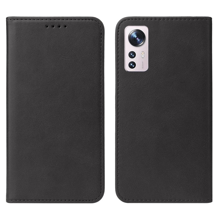 For Xiaomi 12 Magnetic Closure Leather Phone Case