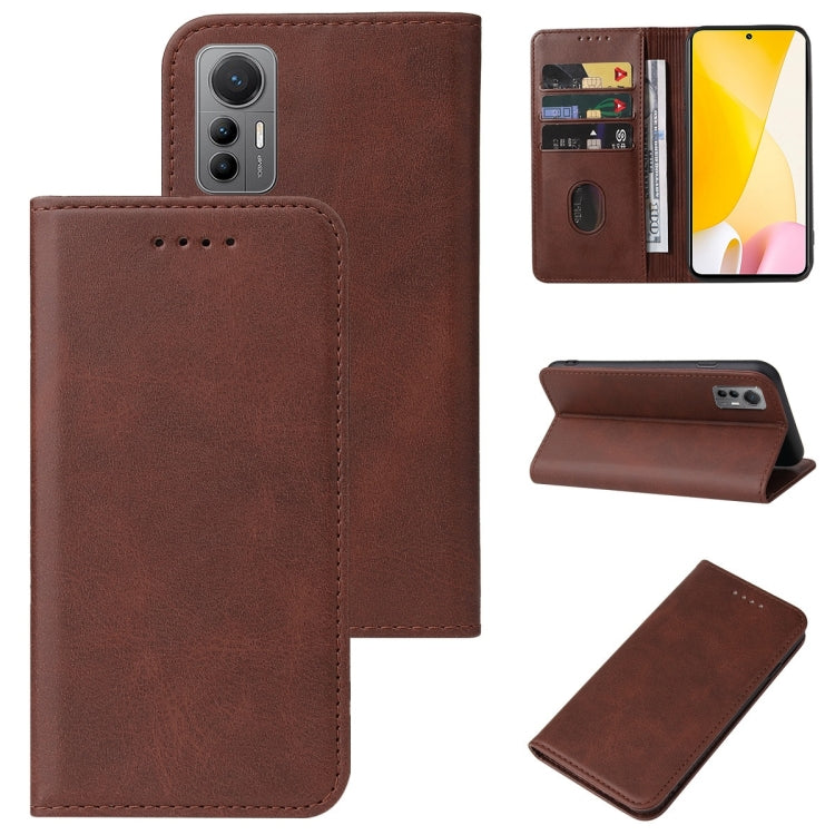 For Xiaomi 12 Lite Magnetic Closure Leather Phone Case