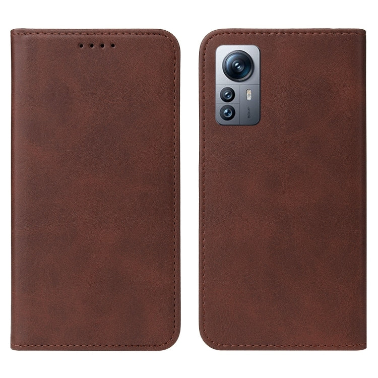 For Xiaomi 12 Pro Dimensity Magnetic Closure Leather Phone Case