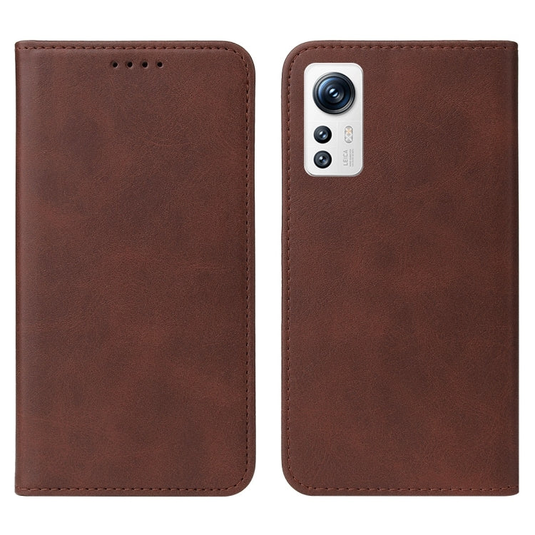 For Xiaomi 12S Magnetic Closure Leather Phone Case