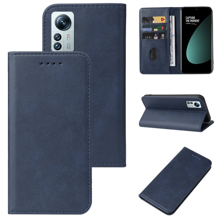 For Xiaomi 12S Pro Magnetic Closure Leather Phone Case