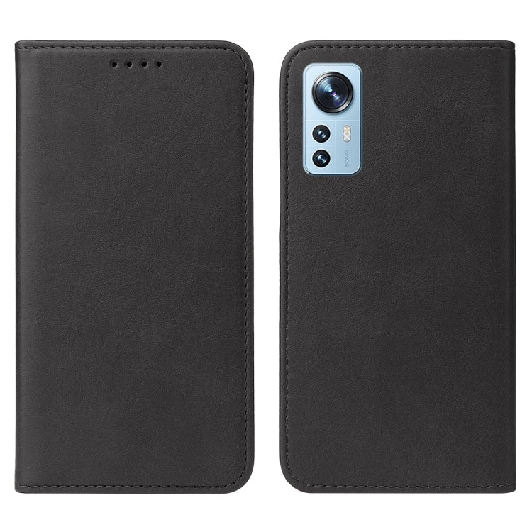 For Xiaomi 12X Magnetic Closure Leather Phone Case