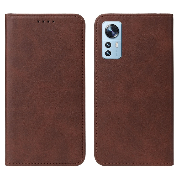 For Xiaomi 12X Magnetic Closure Leather Phone Case