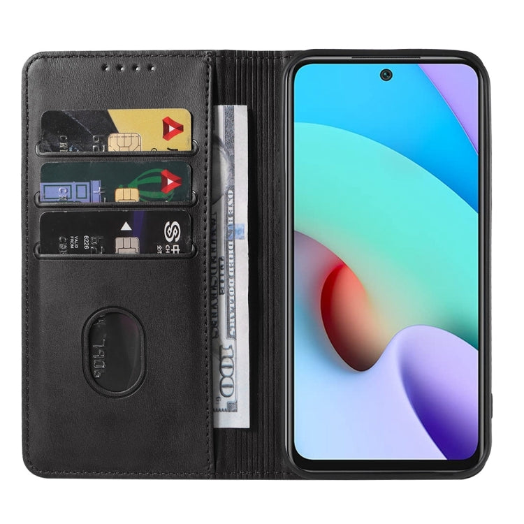 For Xiaomi Redmi 10 2022 Magnetic Closure Leather Phone Case