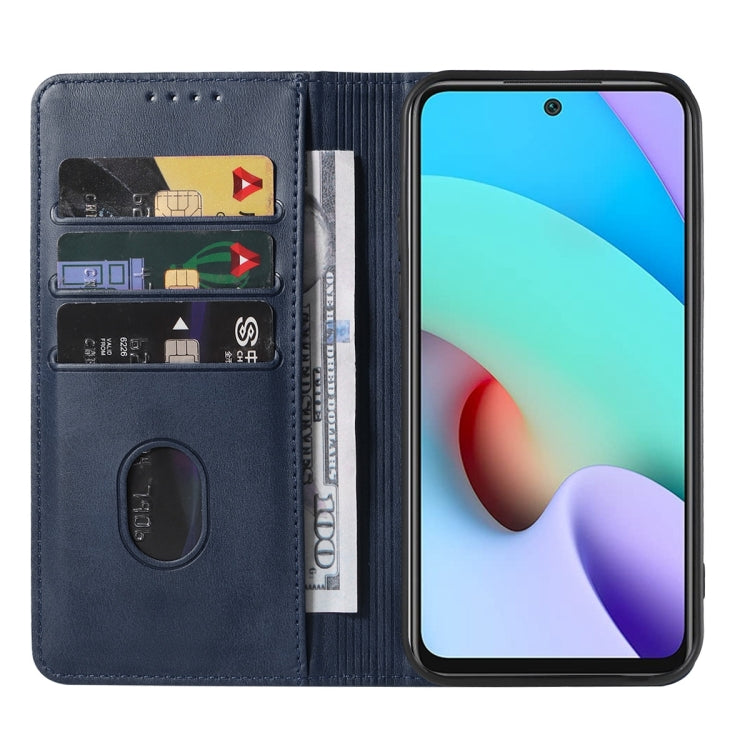 For Xiaomi Redmi 10 2022 Magnetic Closure Leather Phone Case
