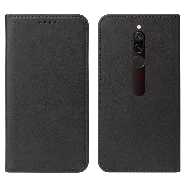 For Xiaomi Redmi 8 Magnetic Closure Leather Phone Case