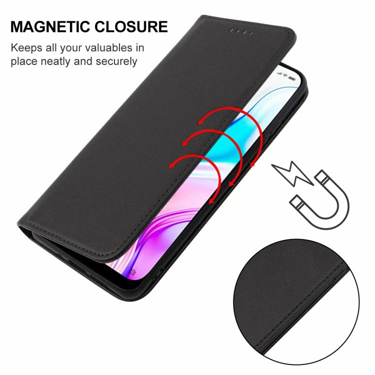 For Xiaomi Redmi 8 Magnetic Closure Leather Phone Case