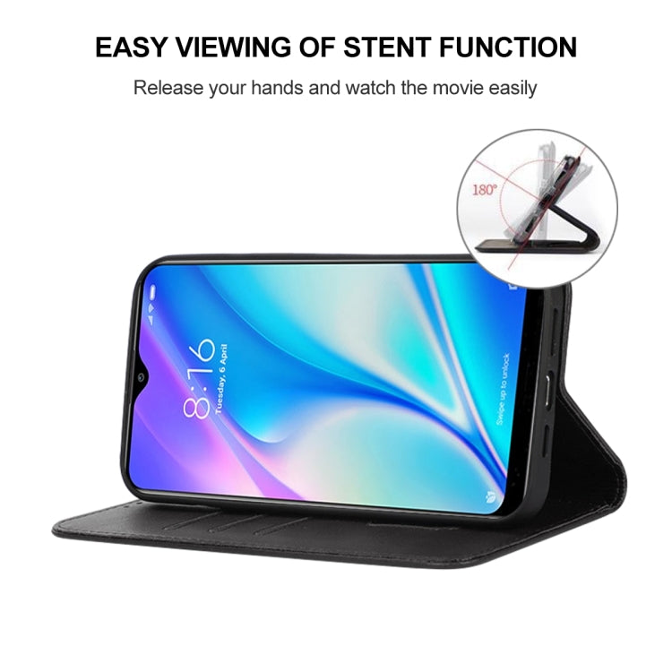 For Xiaomi Redmi 8A Pro Magnetic Closure Leather Phone Case