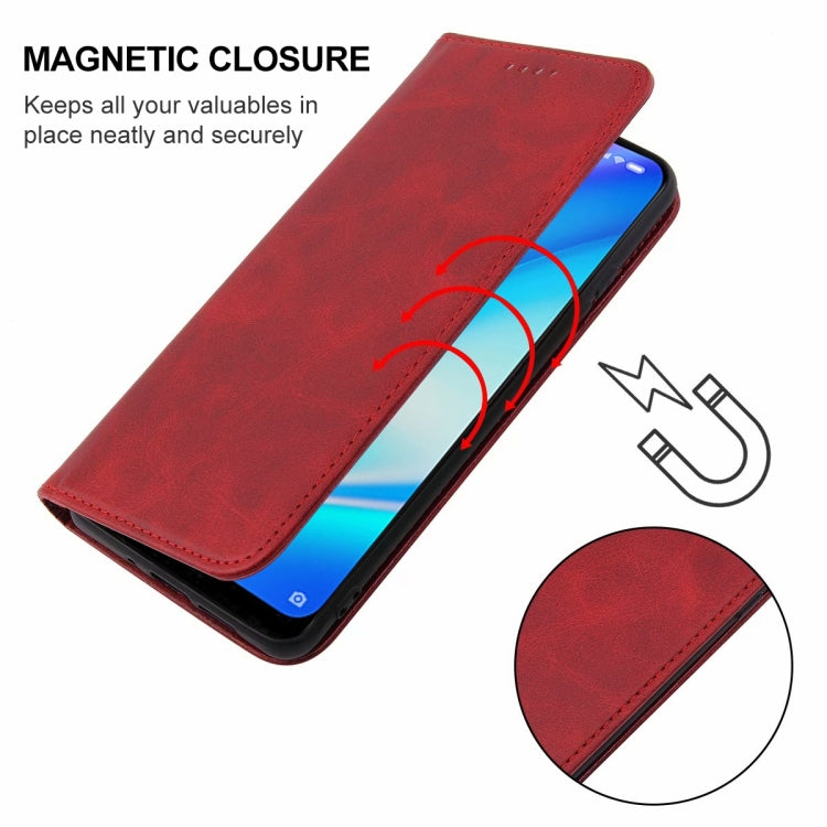 For Xiaomi Redmi 8A Pro Magnetic Closure Leather Phone Case
