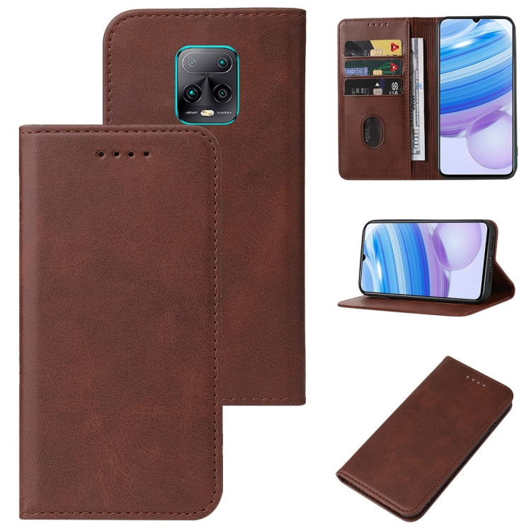 For Xiaomi Redmi 10X Pro 5G Magnetic Closure Leather Phone Case