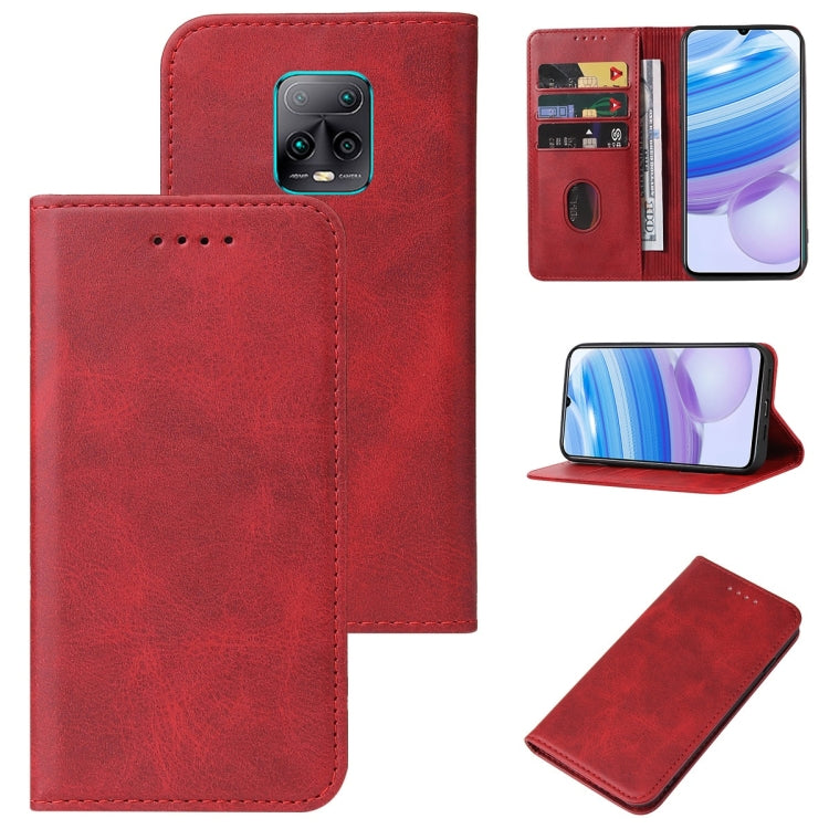 For Xiaomi Redmi 10X Pro 5G Magnetic Closure Leather Phone Case