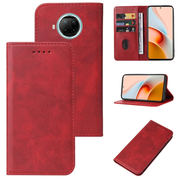 For Xiaomi Mi 10T Lite 5G Magnetic Closure Leather Phone Case