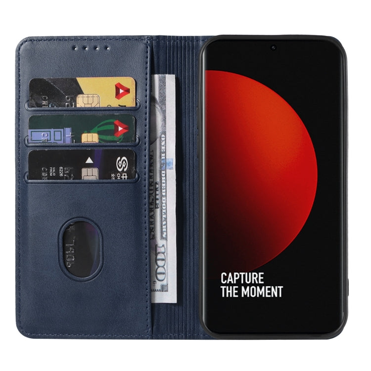 For Xiaomi 12S Ultra Magnetic Closure Leather Phone Case