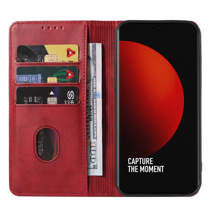 For Xiaomi 12S Ultra Magnetic Closure Leather Phone Case