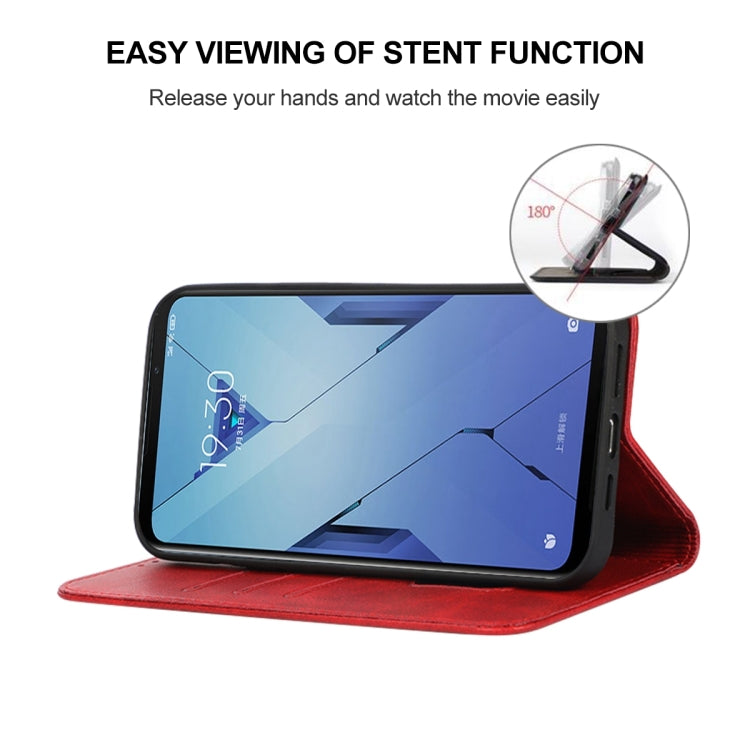 For Xiaomi Black Shark 3S Magnetic Closure Leather Phone Case