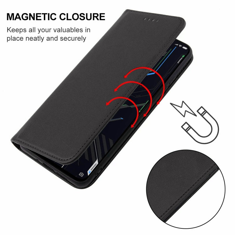 For Xiaomi Black Shark 4s Magnetic Closure Leather Phone Case