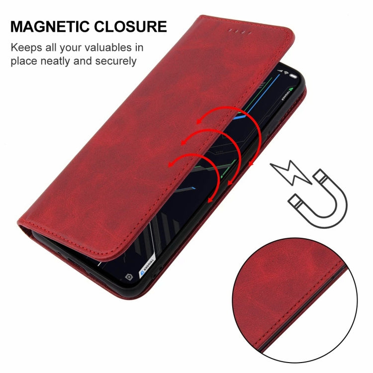 For Xiaomi Black Shark 4s Magnetic Closure Leather Phone Case
