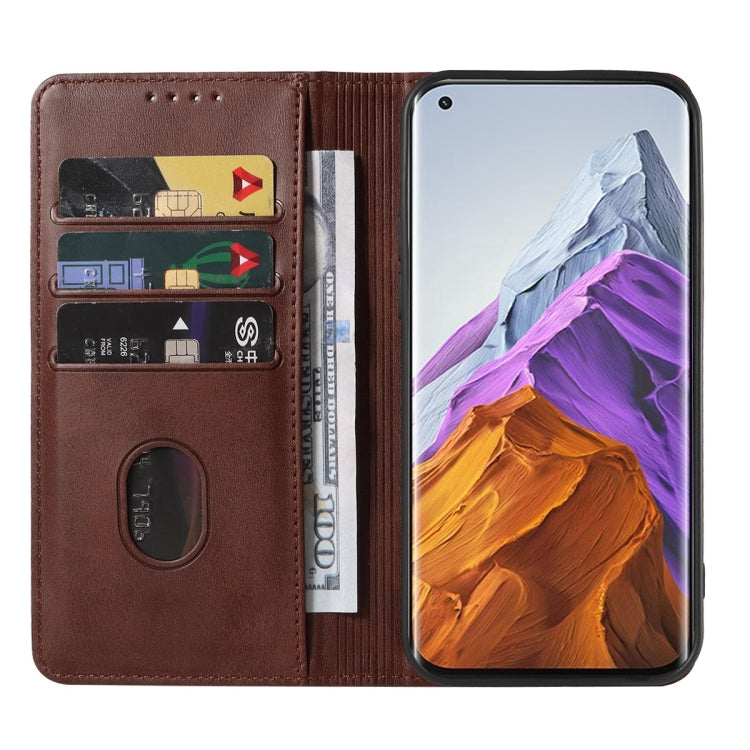 For Xiaomi Mi 11 Pro Magnetic Closure Leather Phone Case