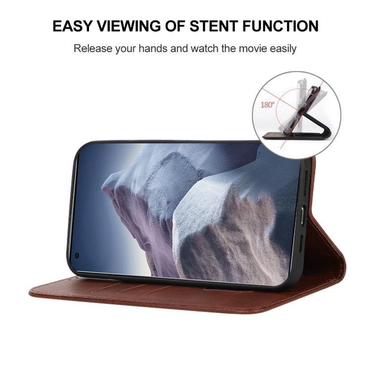 For Xiaomi Mi 11 Ultra Magnetic Closure Leather Phone Case