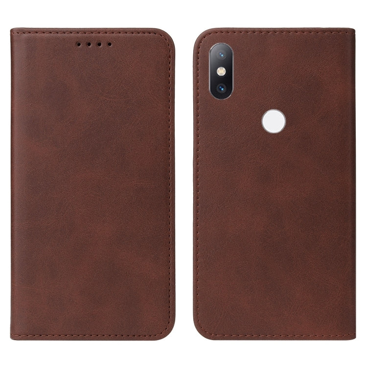 For Xiaomi Mi Mix 2S Magnetic Closure Leather Phone Case
