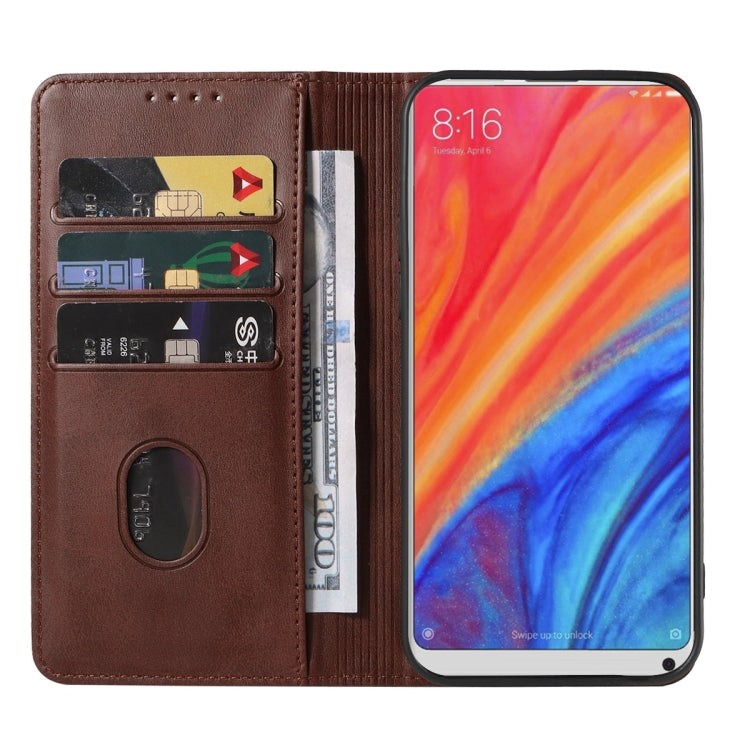 For Xiaomi Mi Mix 2S Magnetic Closure Leather Phone Case