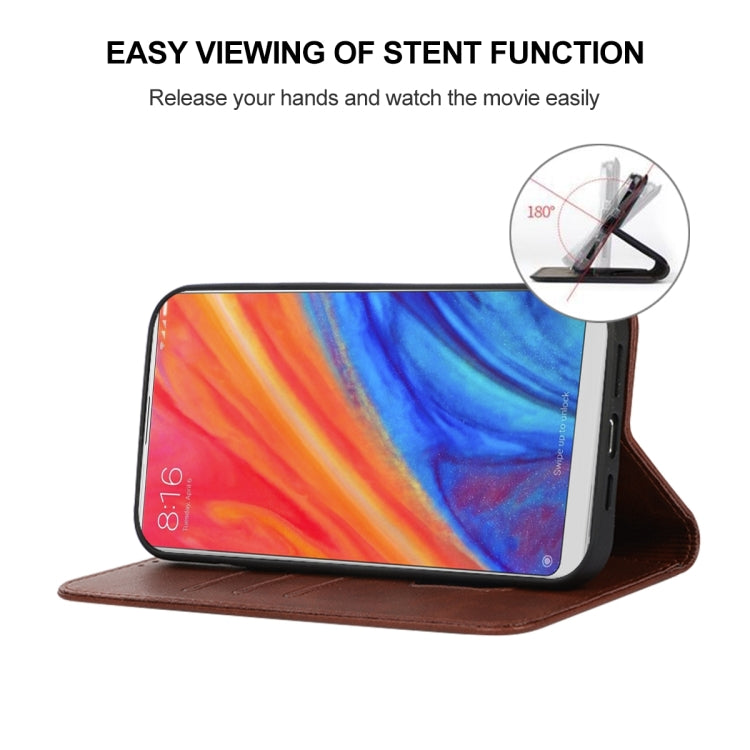 For Xiaomi Mi Mix 2S Magnetic Closure Leather Phone Case