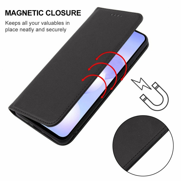 For Xiaomi Poco M4 5G Magnetic Closure Leather Phone Case