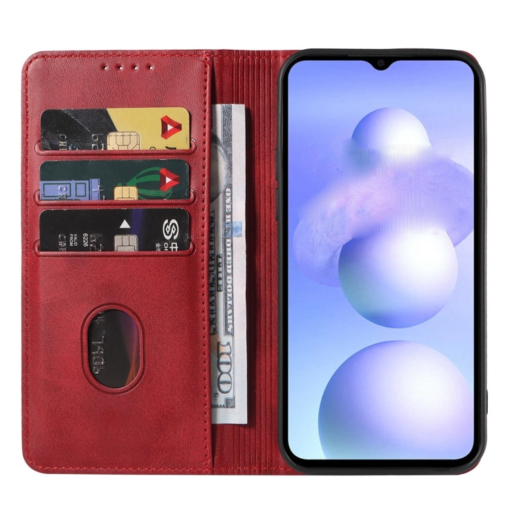 For Xiaomi Poco M4 5G Magnetic Closure Leather Phone Case