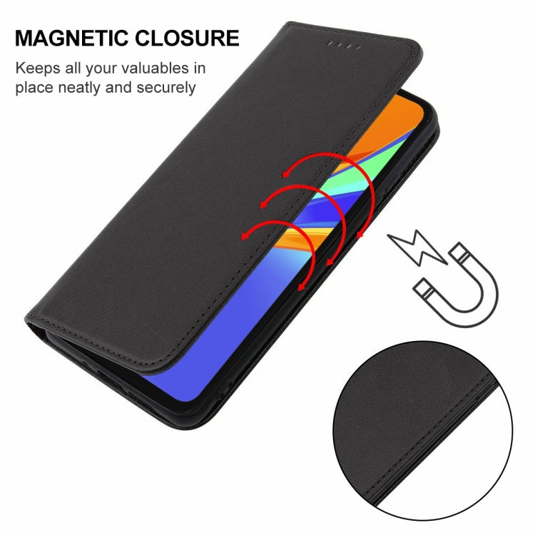 For Xiaomi Redmi 9C NFC Magnetic Closure Leather Phone Case