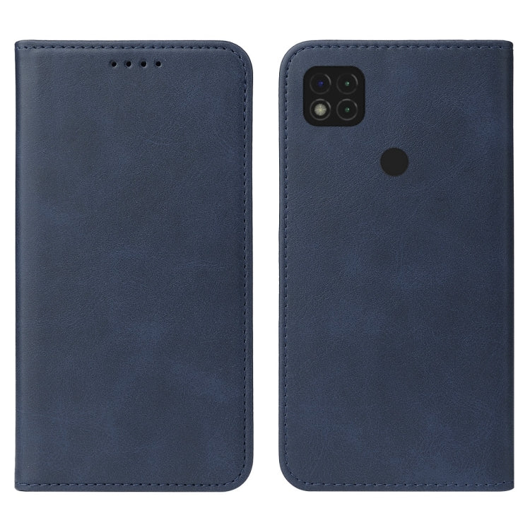 For Xiaomi Redmi 9C NFC Magnetic Closure Leather Phone Case