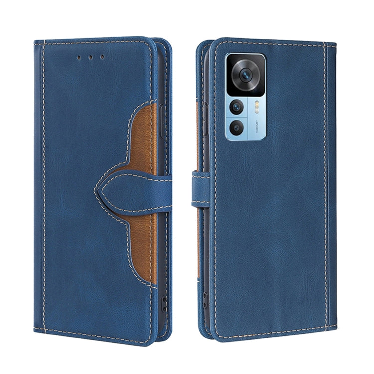 For Xiaomi Redmi K50 Ultra/Xiaomi 12T/Xiaomi 12T Pro Skin Feel Magnetic Buckle Leather Phone Case