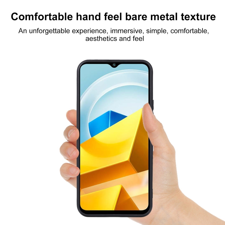 For Xiaomi Poco M5 TPU Phone Case(Black)