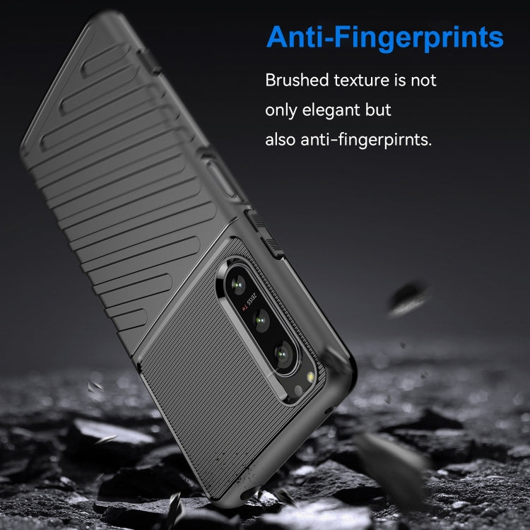 For Sony Xperia 5 IV Thunderbolt Shockproof TPU Protective Phone Case