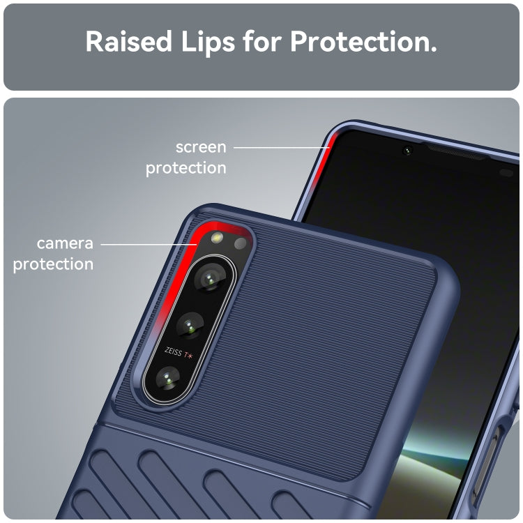 For Sony Xperia 5 IV Thunderbolt Shockproof TPU Protective Phone Case