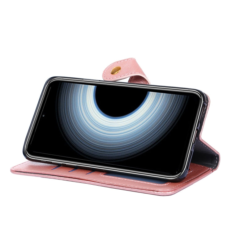 For Xiaomi Redmi K50 Ultra/Xiaomi 12T/Xiaomi 12T Pro Zipper Bag Leather Phone Case