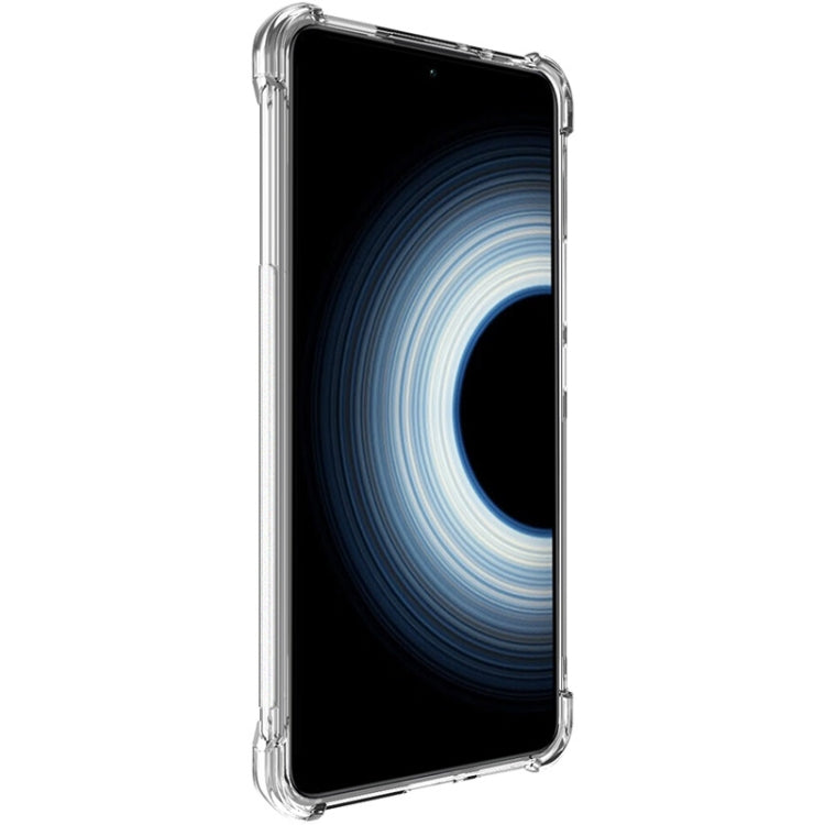 For Xiaomi Redmi K50 Ultra / 12T imak All-inclusive Shockproof Airbag TPU Phone Case(Transparent)