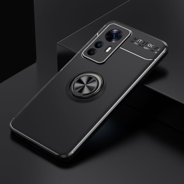 For Xiaomi Redmi K50 Ultra / 12T / 12T Pro Metal Ring Holder TPU Phone Case