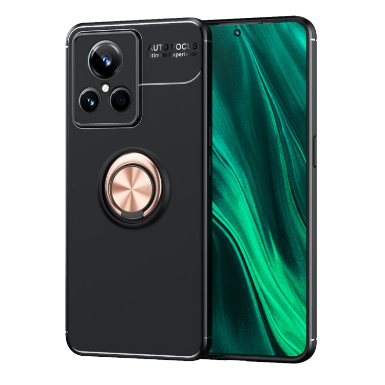 For Realme GT2 Explorer Master Metal Ring Holder TPU Phone Case