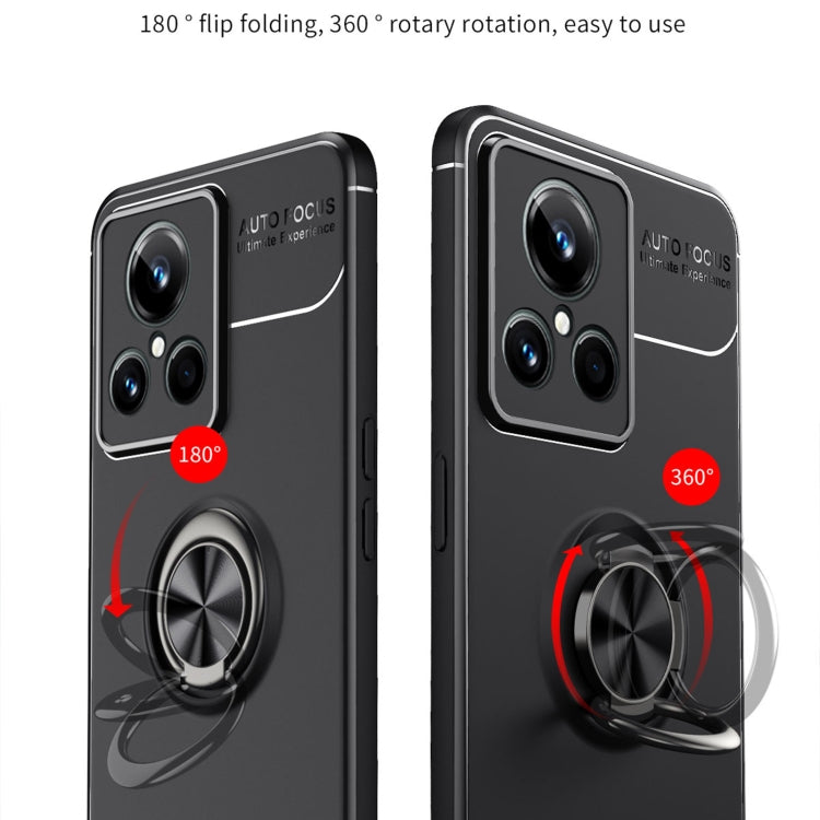 For Realme GT2 Explorer Master Metal Ring Holder TPU Phone Case