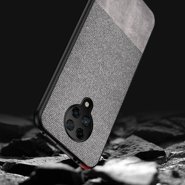 For Xiaomi Redmi K30 Pro Shockproof Cloth Texture PC + TPU Protective Case