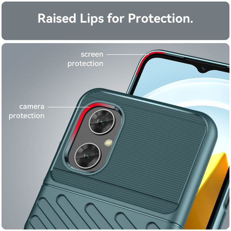 For Xiaomi Poco M4 5G Global Thunderbolt Shockproof TPU Protective Soft Phone Case