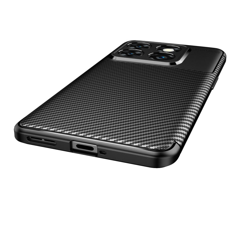 For OnePlus Ace Pro Carbon Fiber Texture Shockproof TPU Phone Case
