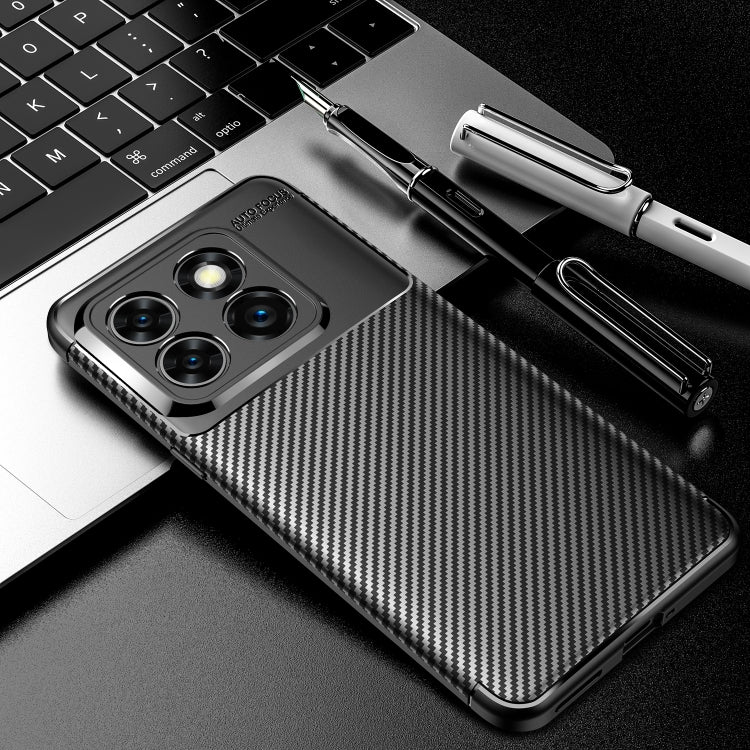 For OnePlus Ace Pro Carbon Fiber Texture Shockproof TPU Phone Case