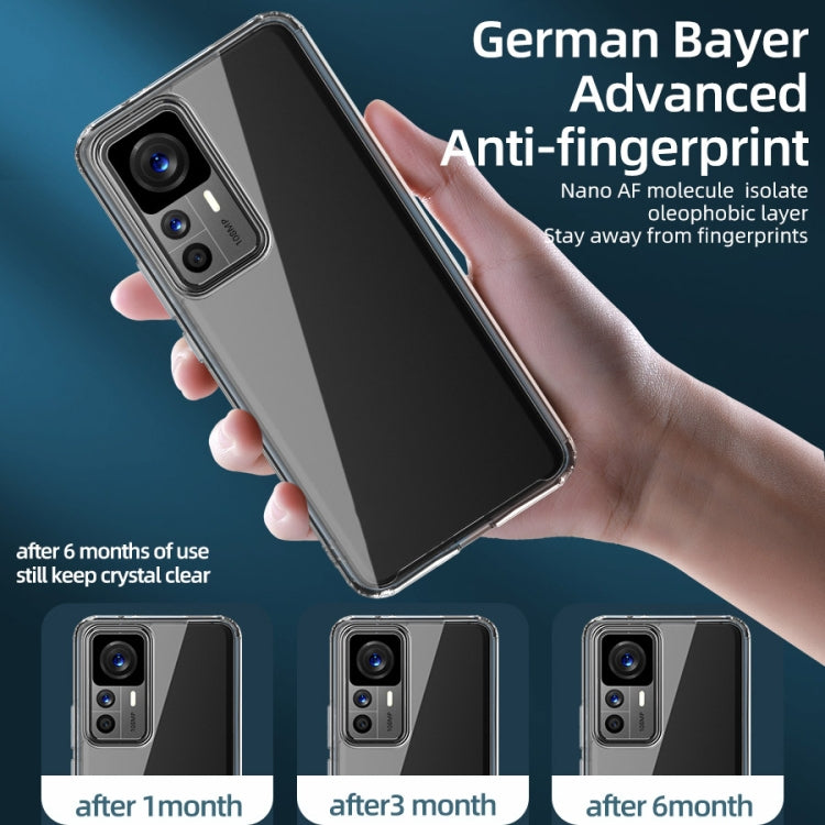 For Xiaomi Redmi K50 Ultra / 12T / 12T Pro Ice Crystal PC + TPU Phone Case