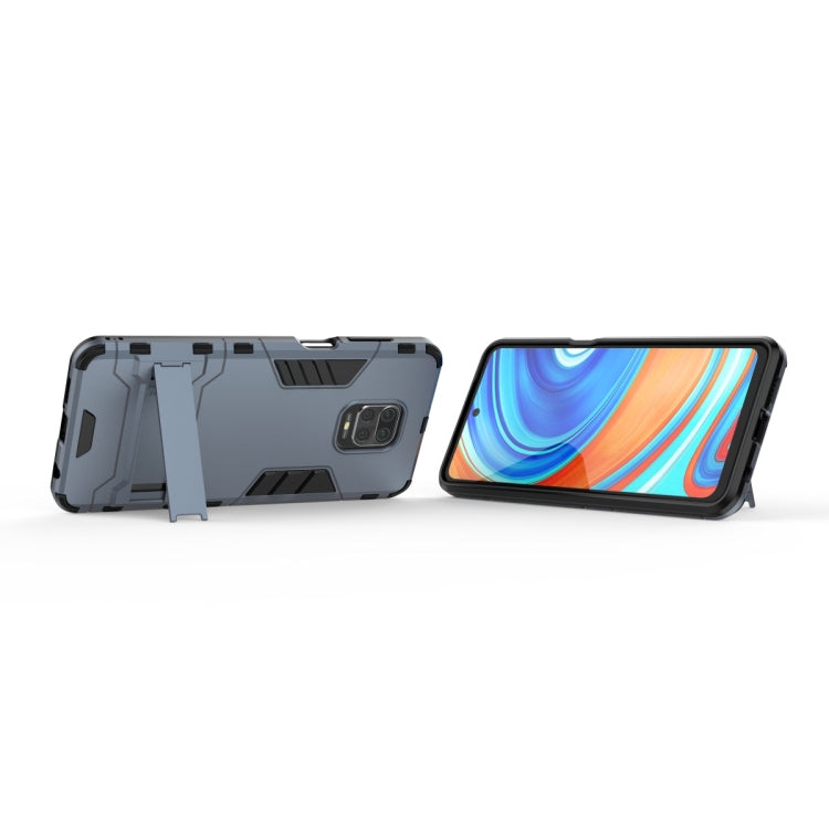 For Xiaomi Redmi Note 9 Pro Max Shockproof PC + TPU Protective Case with Invisible Holder